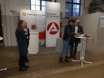Stand der Arbeitsagentur